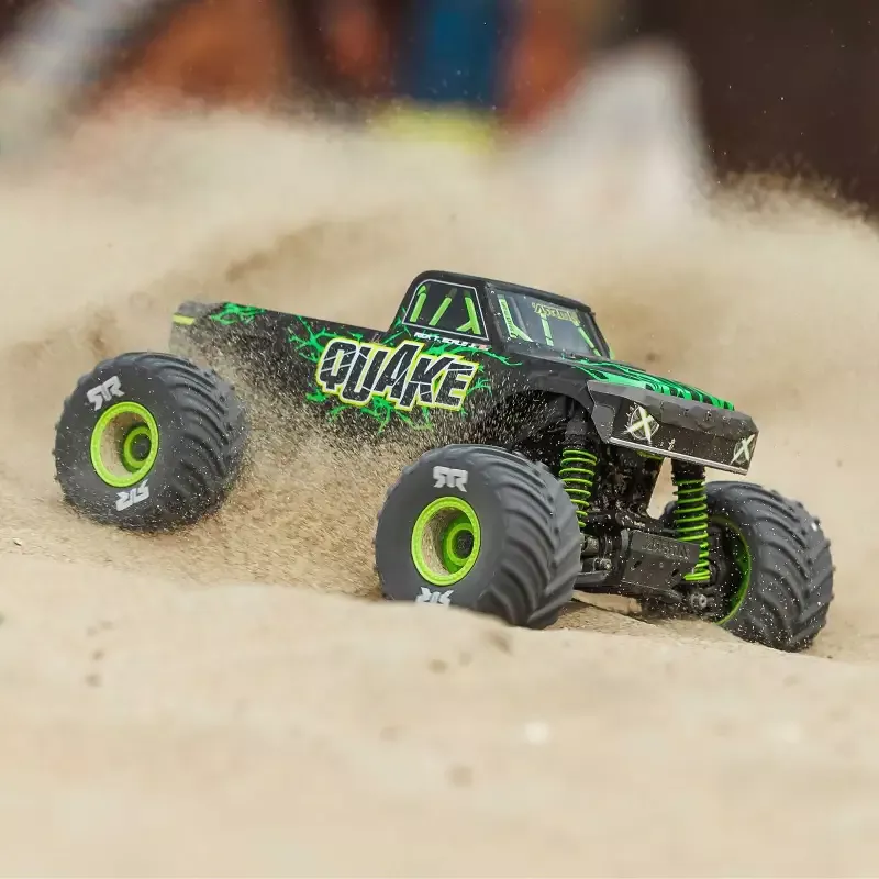 1/16 Quake GROM Small Scale 4×4 MT (Includes battery and charger) Green: ARA2137T2