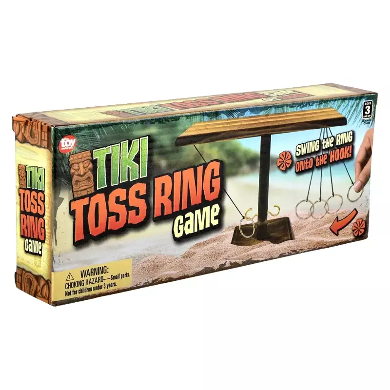 10″ Tiki Toss Ring toss Game Wooden