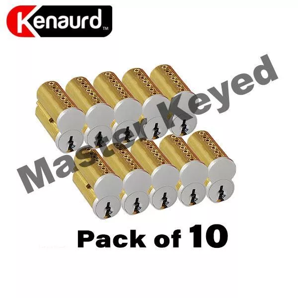 10 x Small-Format IC Core - SFIC - 7 Pins - 26D - Best A (Pack of 10 - MASTER KEYED)