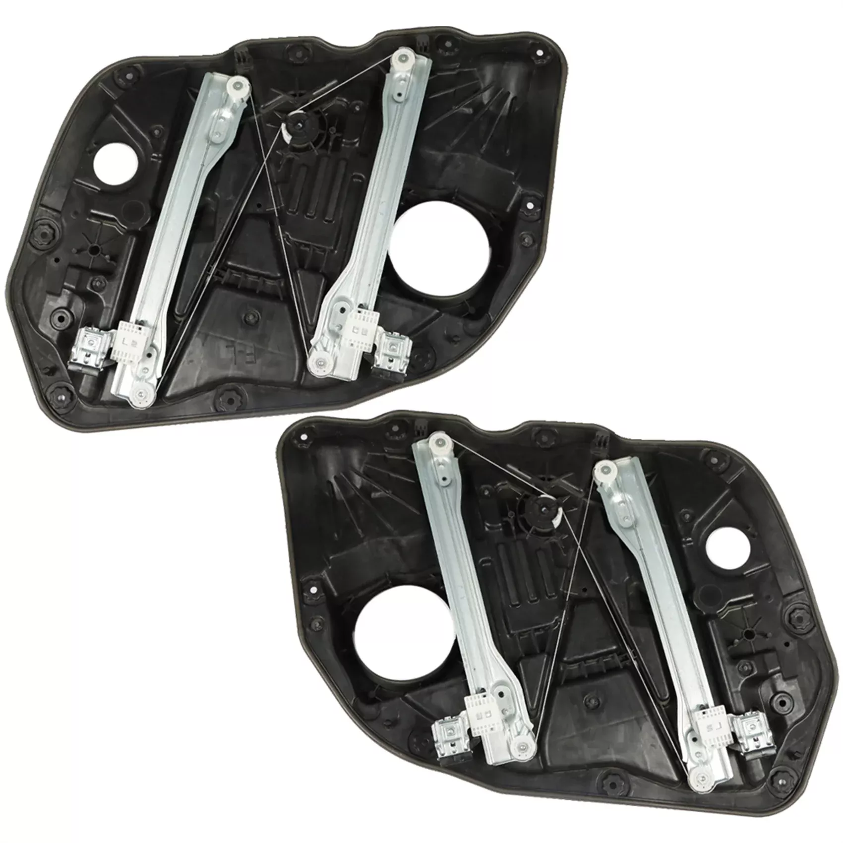 2 Pair Window Regulator Left Front Driver & Right Passenger Side Power Window Regulator for 2014 2015 Kia Optima 2.0L 2.4L