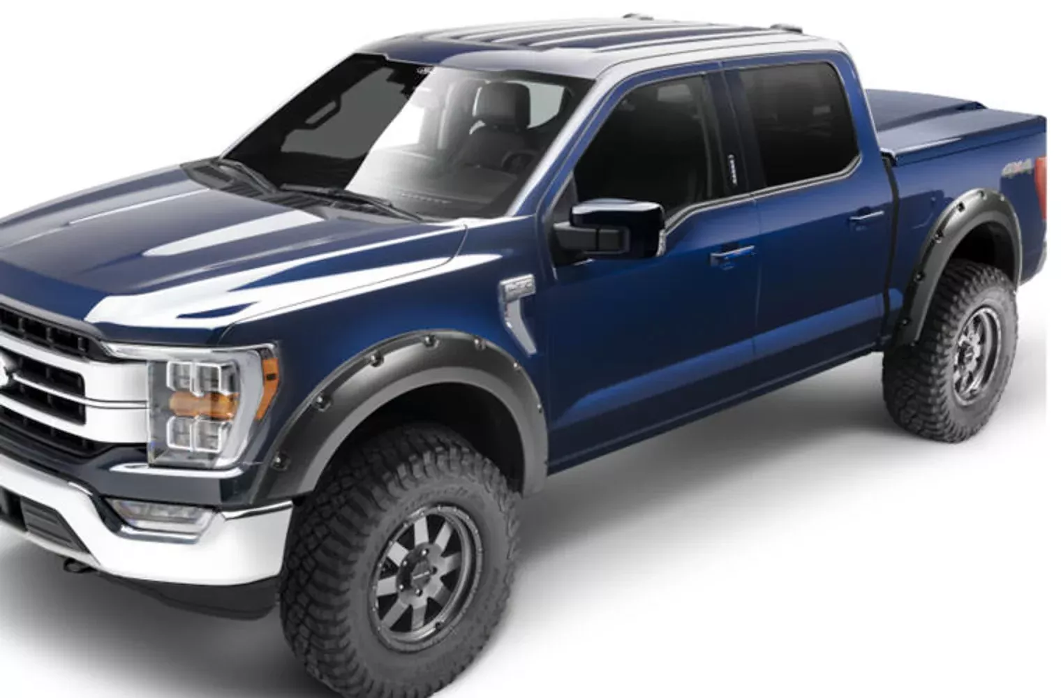 21-Ford F150 Pocket Style Fender Flares 4Pcs