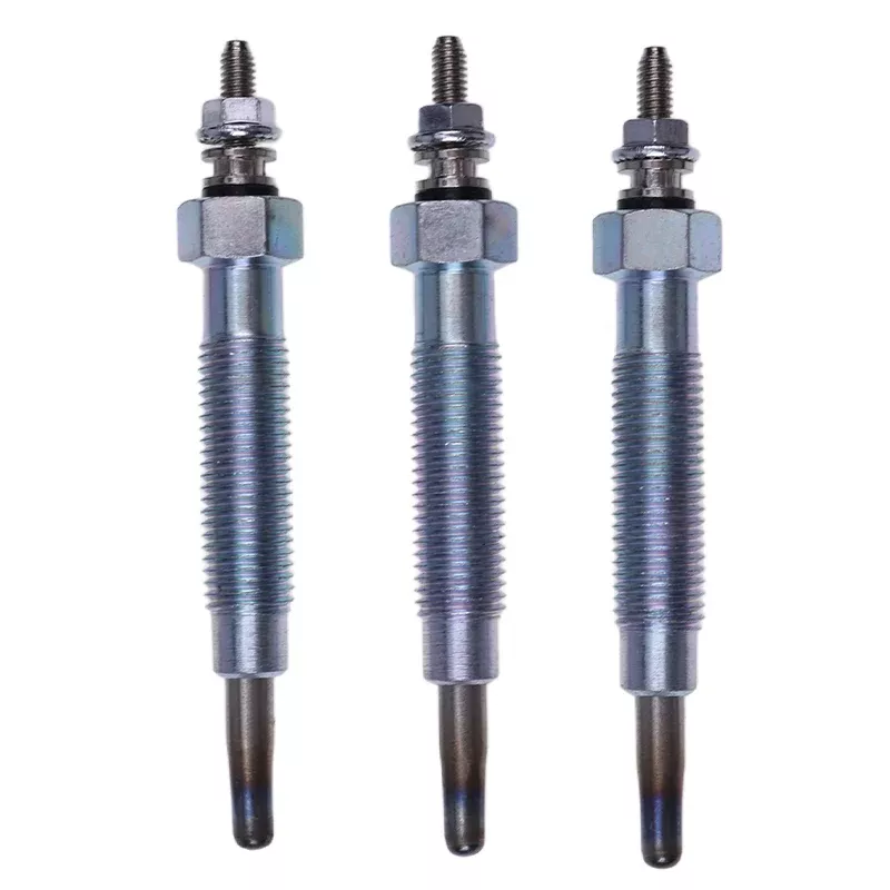 3 PCS Glow Plug E6303-65511 for Kioti Tractor CK25 CK27 CK30 CK35 DK35 DK40 DK45 DK50 DK55
