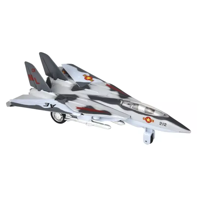 7″ Die-Cast Pull Back F-14