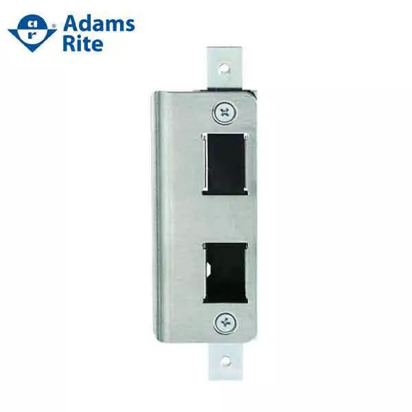 Adams Rite - 4901 - Deadlatch Strike -Flush Mount Flat Strike - Stainless Steel
