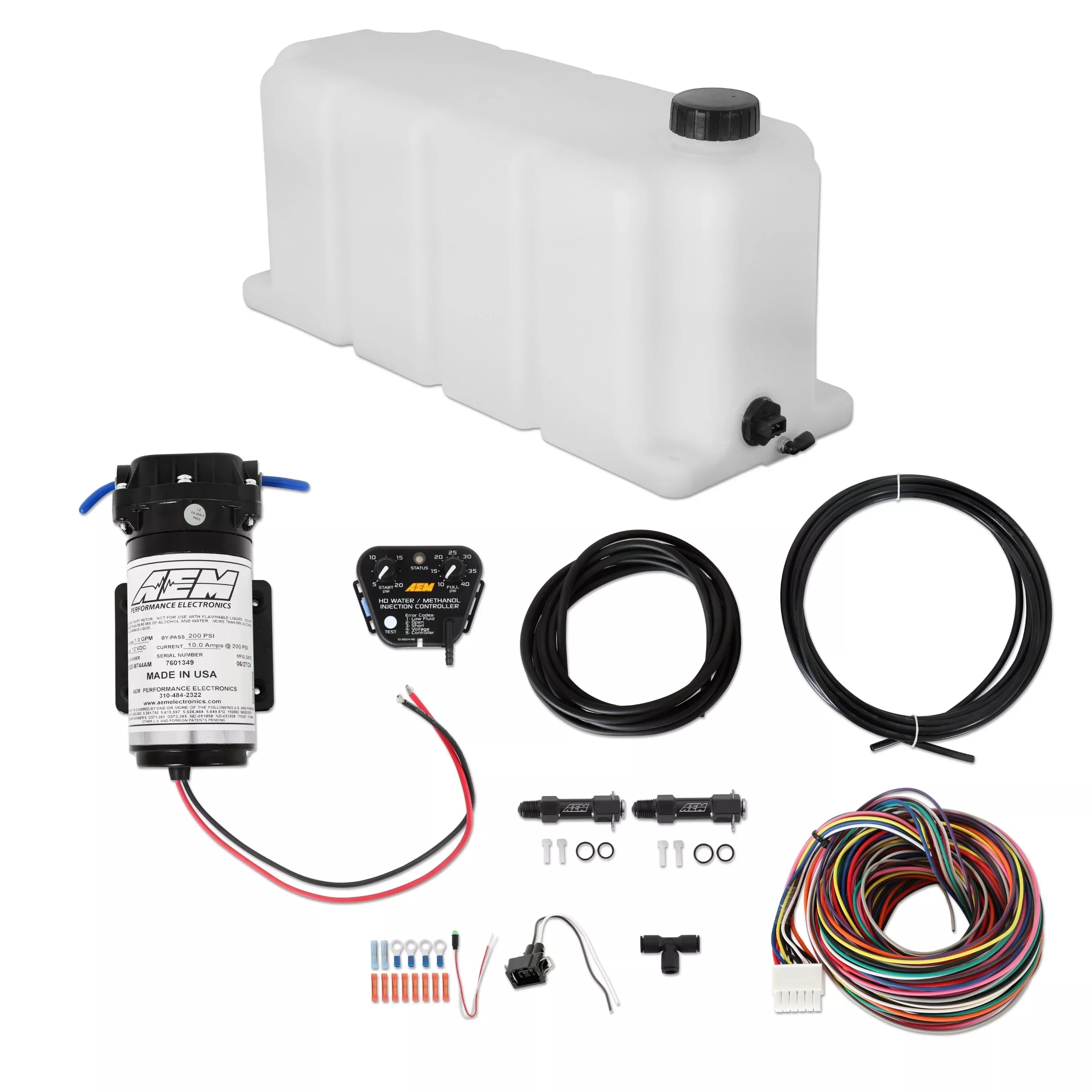AEM Electronics - 40 PSI Max HD Controller - 5 Gallon Reservoir