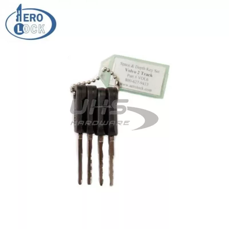 AeroLock - VOL6 - Volvo - Track Space/Depth Try-Out Key Set - S60HP