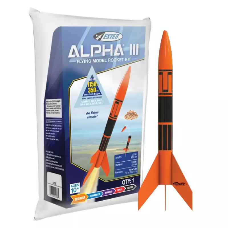 Alpha III Rocket Kit, E2X