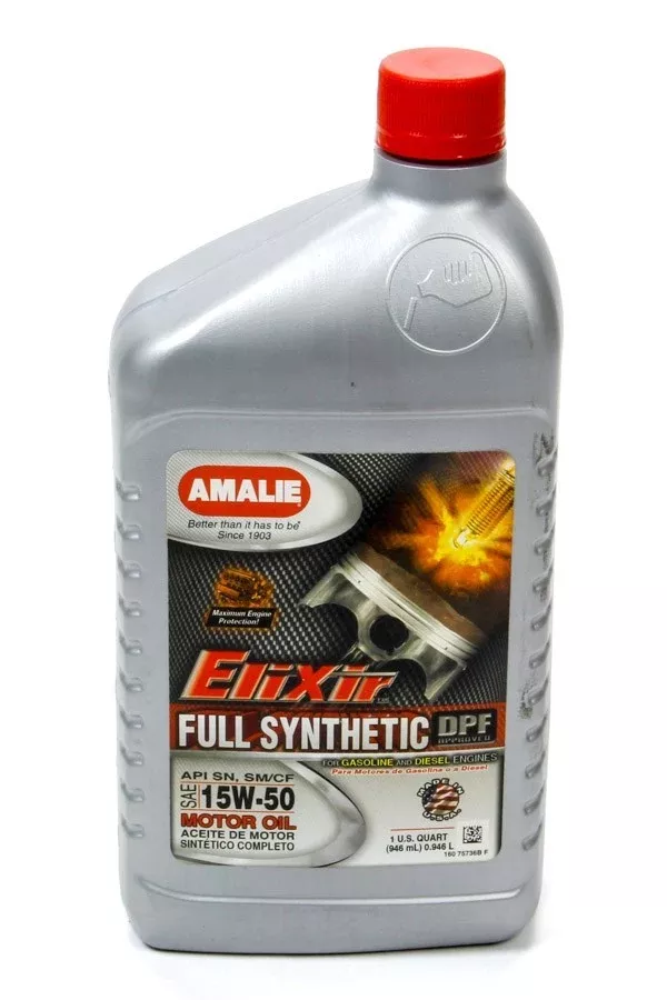 Amalie - Elixir Full Synthetic 15w50 Oil 1Qt