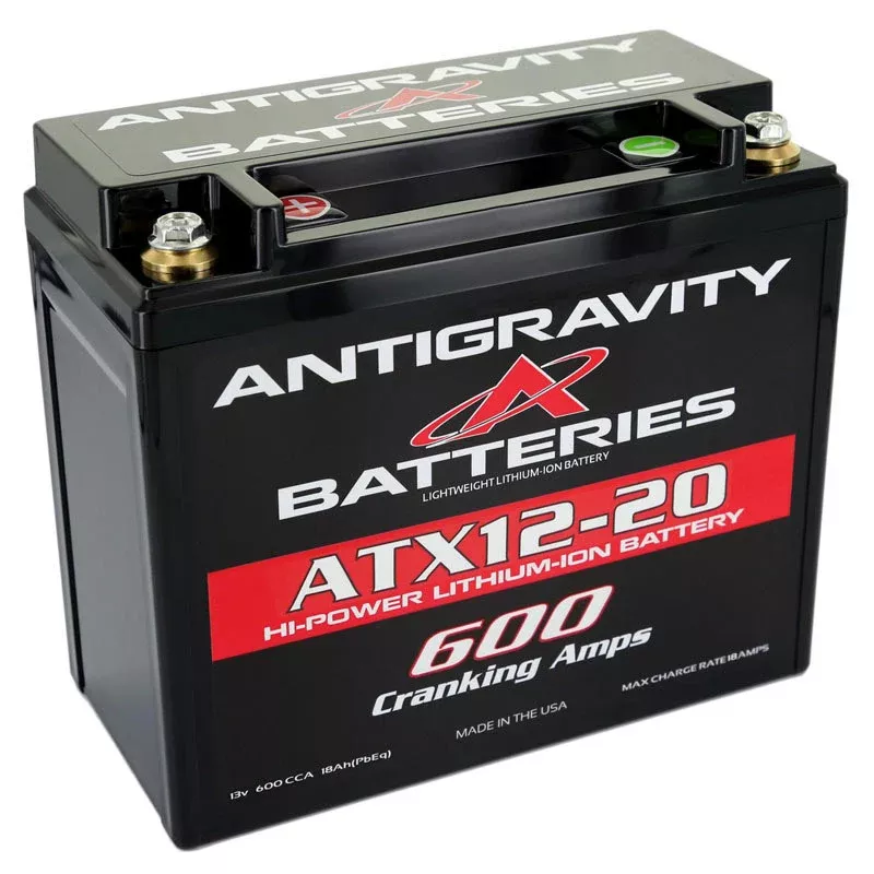 Antigravity Battery - Lithium Battery 600CCA 12Volt 3Lbs 20 Cell