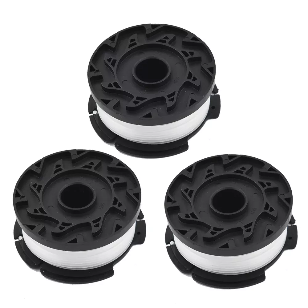 For BLACK+DECKER AF-100-3ZP 3 Pack GH600 30ft 0.065" Replacement Trimmer Spools