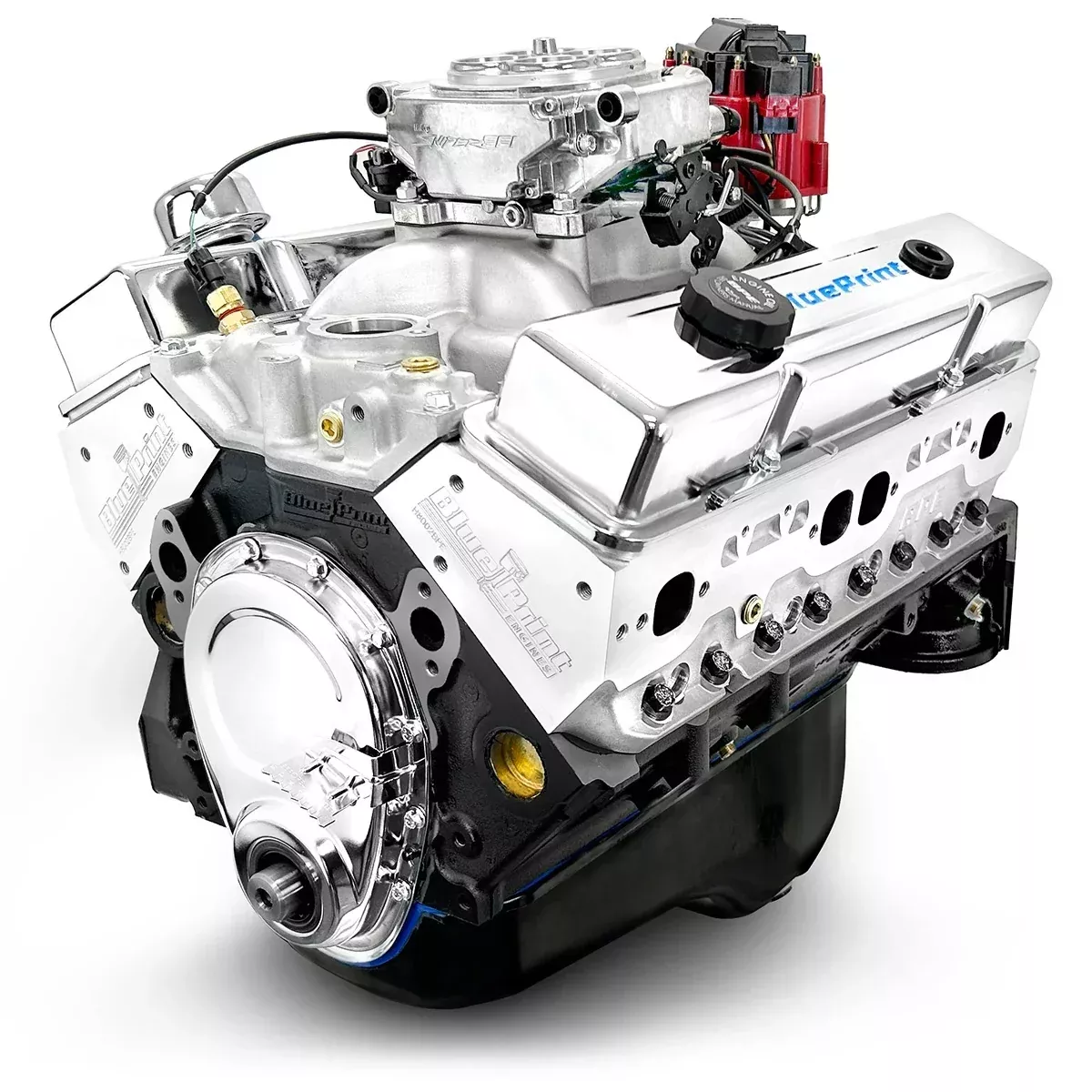 BluePrint Engines - SBC 350 Crate Engine Full Dressed w/EFI