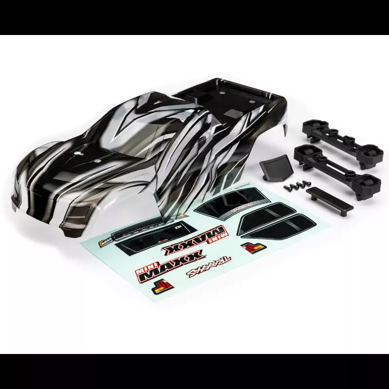Body Painted Mini Maxx ProGraphix Body w/ Mounts