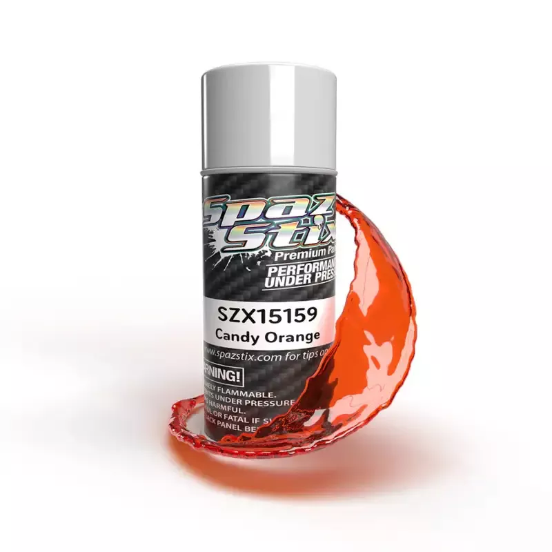 Candy Orange Aerosol Paint, 3.5oz Can