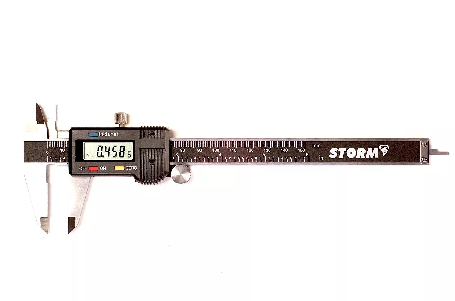 Central Tools 3C301 0-6" / 0-150mm STORM Digital Caliper w/ Case