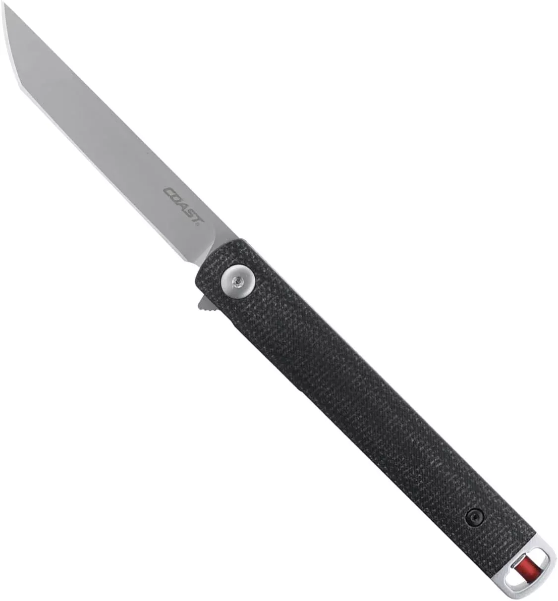 Coast Founder's Collection SELECT EDC Folding Pocketknife, Tanto Blade