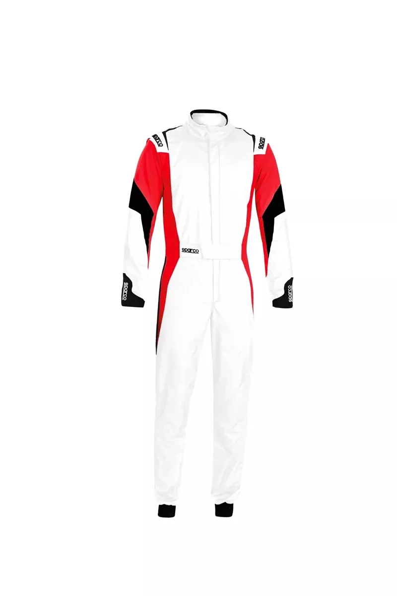 Comp Suit White/Red Large