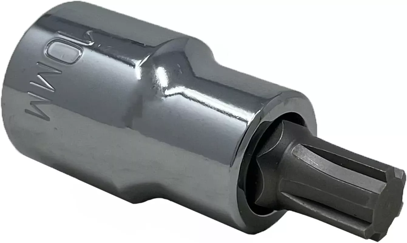 CTA Tools 1036 Camshaft Adjuster Socket, 10mm Polydrive, VW/Audi Chrome, 1/2" Dr