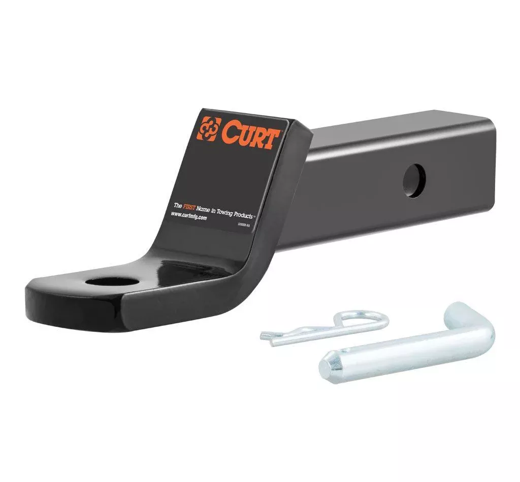 CURT - Draw Bar 2in Drop w/Pin Black