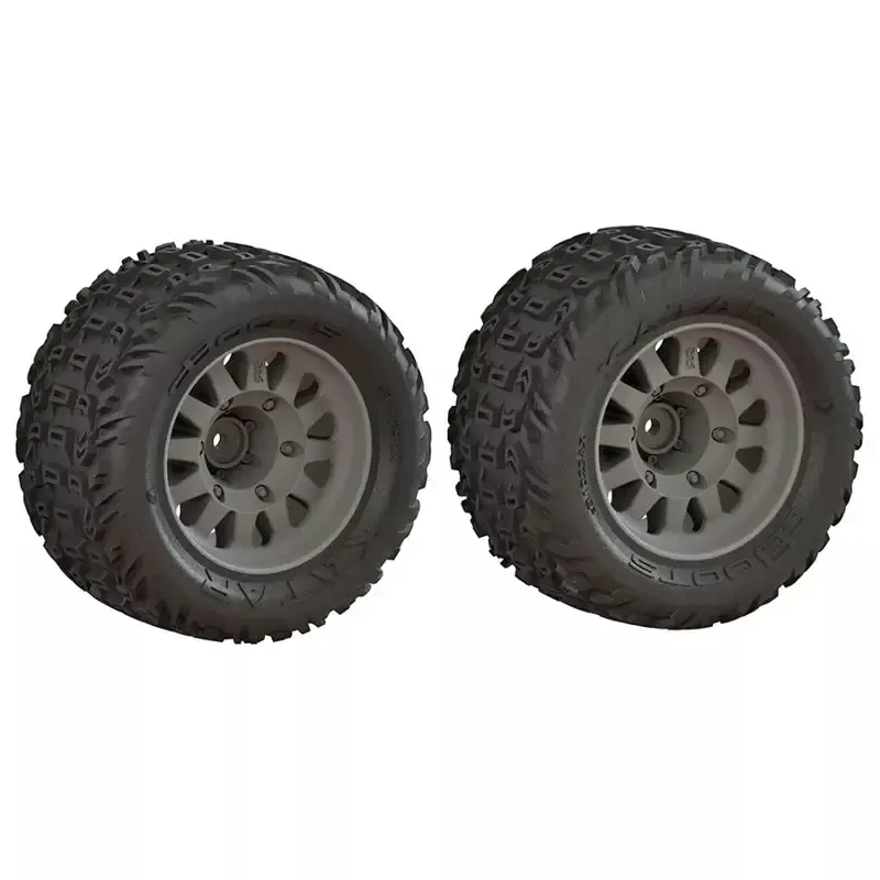 dBoots ‘Katar’ Tire Set Glued (2):ARA-1553