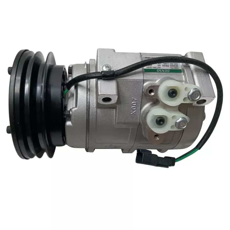 Denso 10S17C A/C Compressor 259-7244 for Caterpillar CAT Engine 3066 Excavator 307D 311D 312D 312D 313D 315D 318D