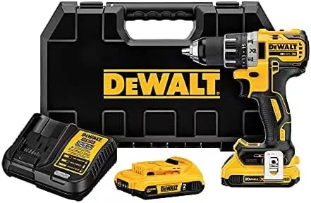Dewalt DCD791D2 | 20V Max Xr Li-Ion Brushless Compact Drill / Driver Kit
