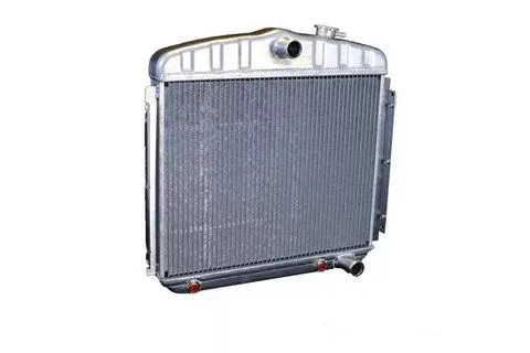 Dewitts Radiator - Radiator 55-57 Chevy Auto Trans Raw