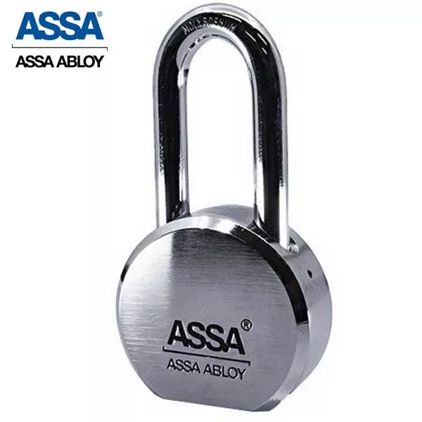 *Discontinued* ASSA - MAX+ / Maximum + Security Restricted Solid Steel SFIC Padlock with 1” Shackle