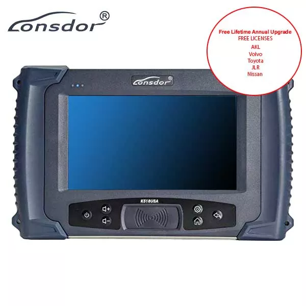 *Discontinued* Lonsdor K518USA Key Programmer - USA Version - Permanent Free Upgrades