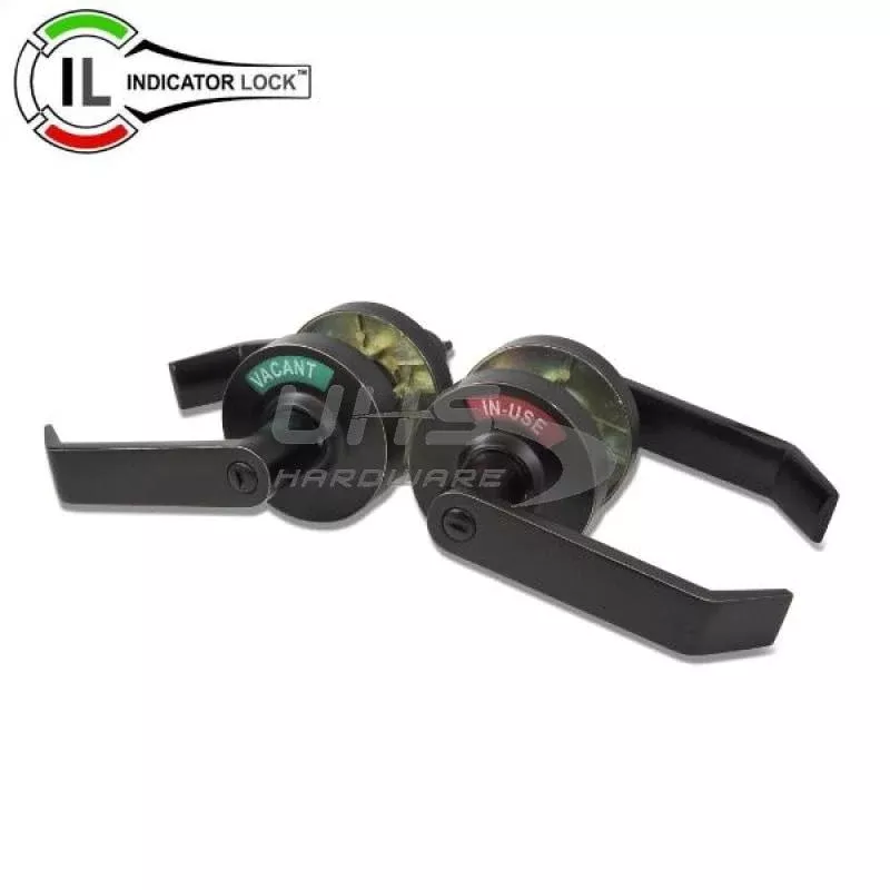 *Discontinued* Privacy Commercial Lever Set Handle w/ INDICATOR - ORB