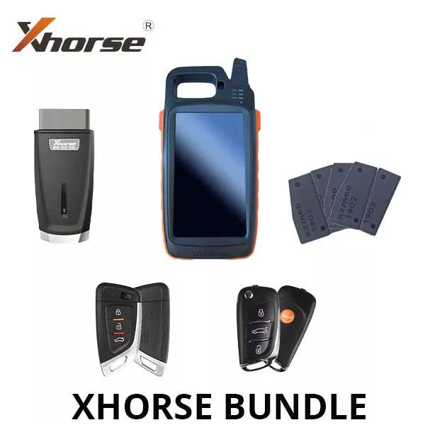 *Discontinued* VVDI Key Tool MAX & VVDI Mini OBD Tool w/ Super Chip & Xhorse 3-Button Super Remote and 3-Button Smart Key w/ PROX (BUNDLE of 5)
