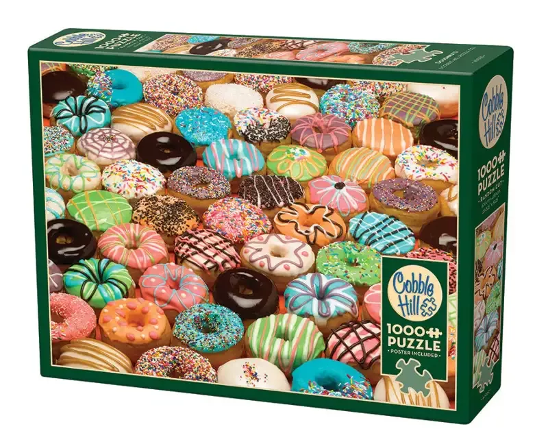 Doughnuts Collage 1000pc Puzzle