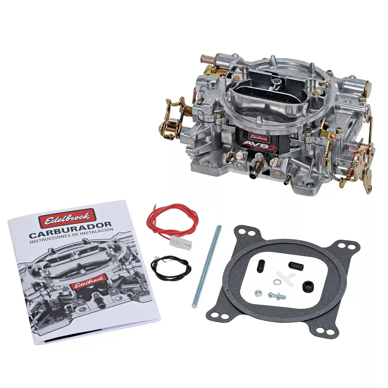 Edelbrock - 500CFM AVS2 Carburetor w/manual Choke