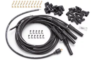 Edelbrock - Max Fire Plug Wire Set w/Str Flex Boots Black