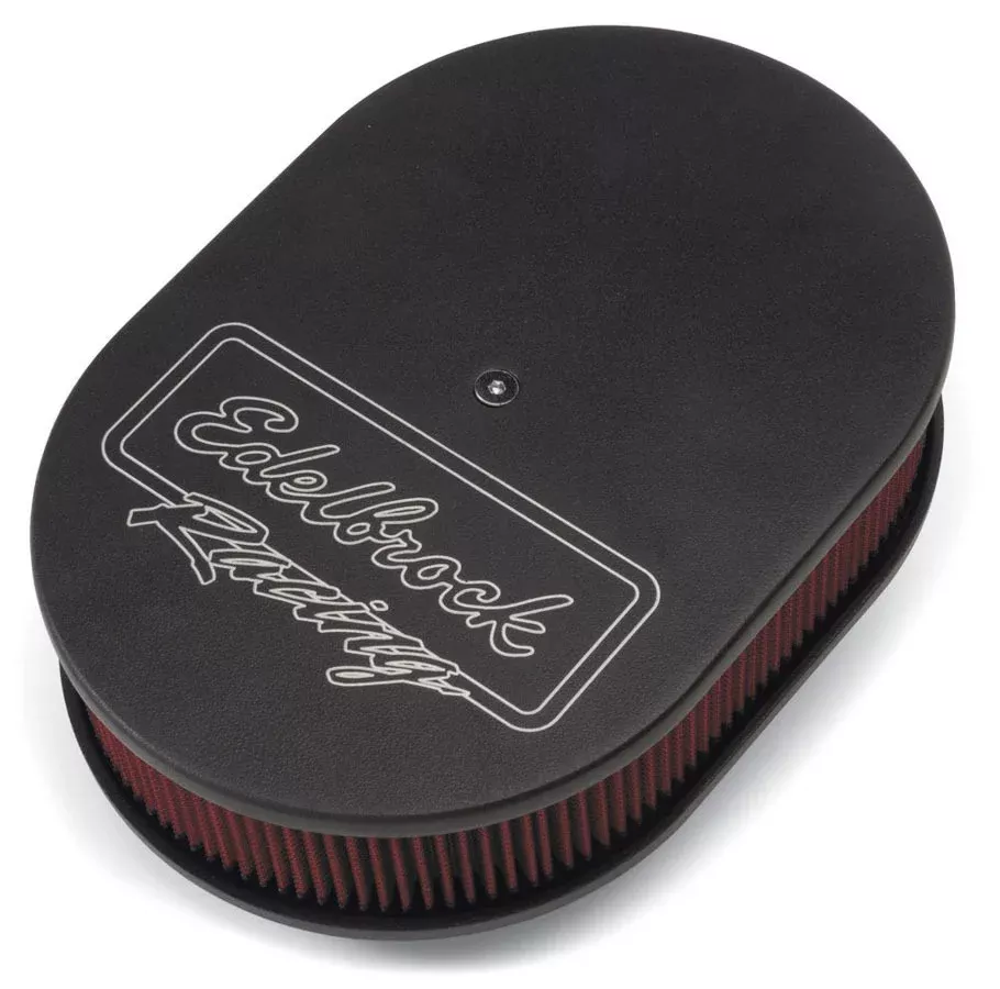 Edelbrock - Oval Air Cleaner Assm. - Black