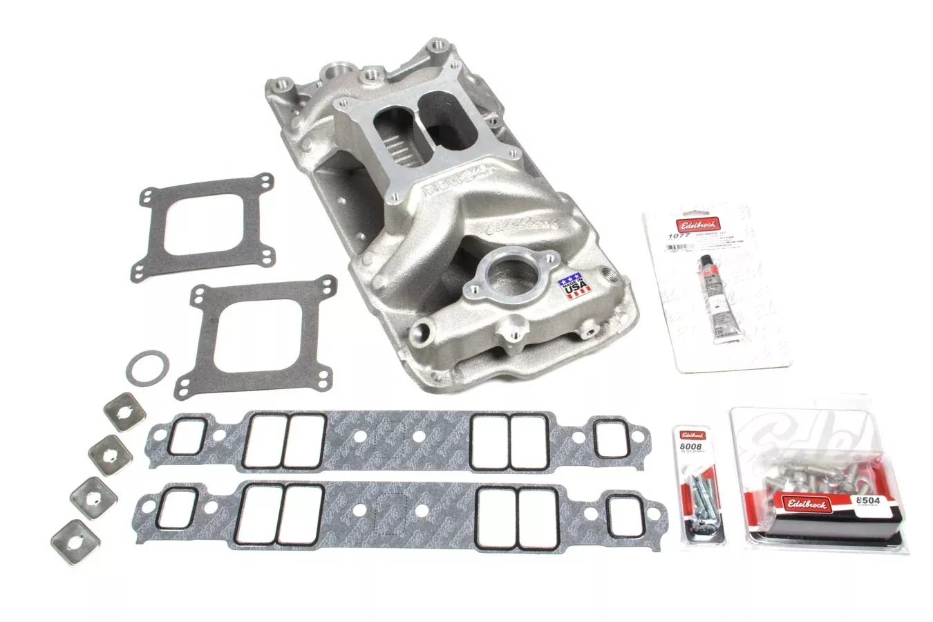 Edelbrock - SBC 7501 Intake Manifold & Installation Kit