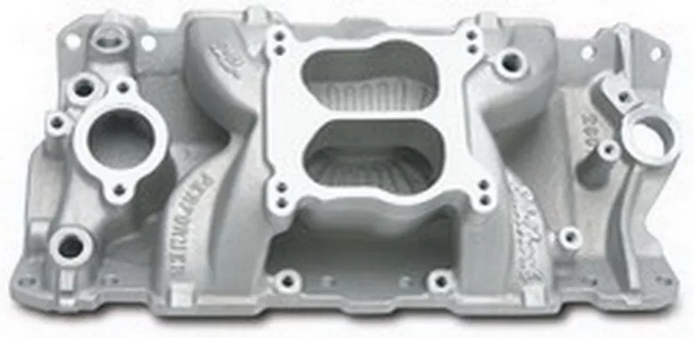 Edelbrock - SBC Performer Air Gap Manifold - 262-400