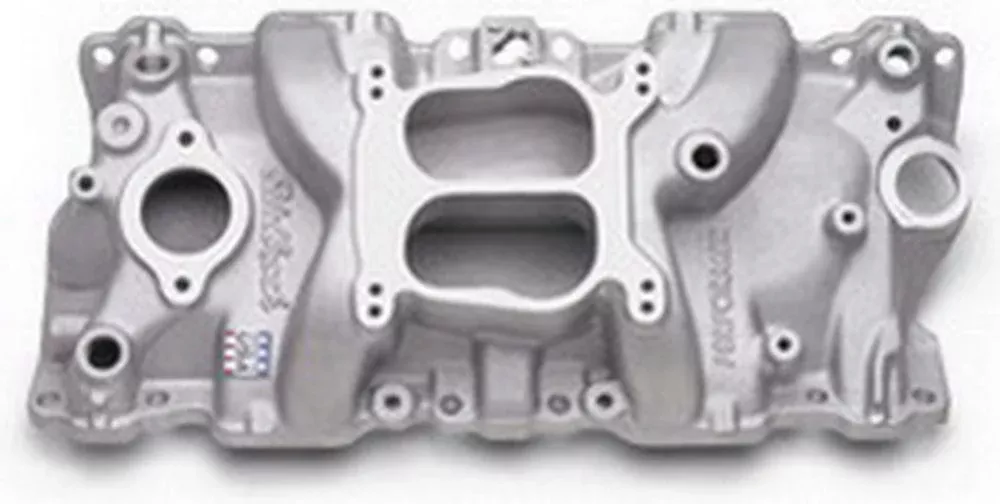 Edelbrock - SBC Performer Q-Jet Manifold - 262-400