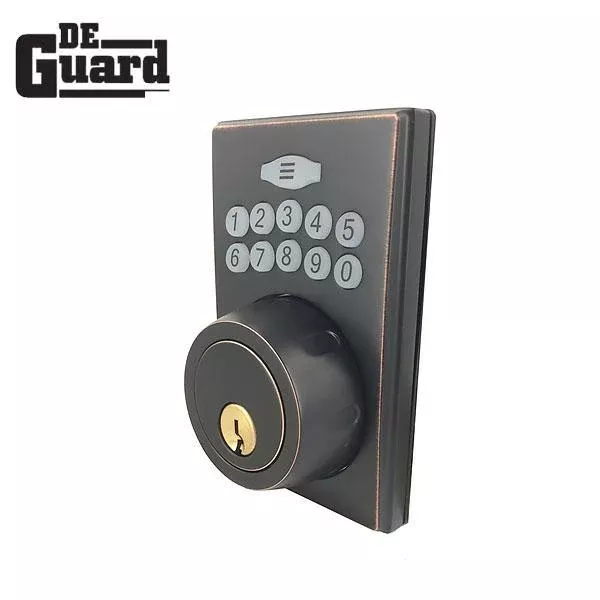 Electronic Deadbolt w/ TurnToLock – Oil Rubbed Bronze – ORB – KW1