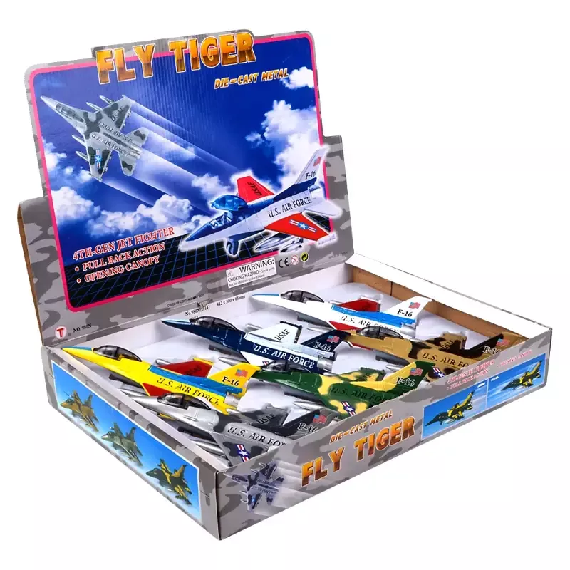 F-16 Diecast Jet 7″