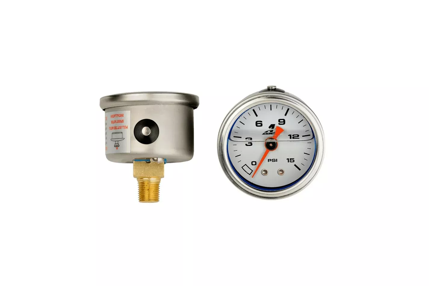Fuel Pressure Gauge - 1.5in 0-15psi