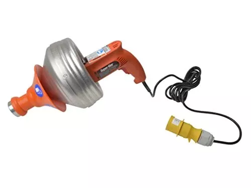 General Wire SV-F-WC Super Vee Drain Cleaner Basic Unit with Case and 1/4" x 25' Cable