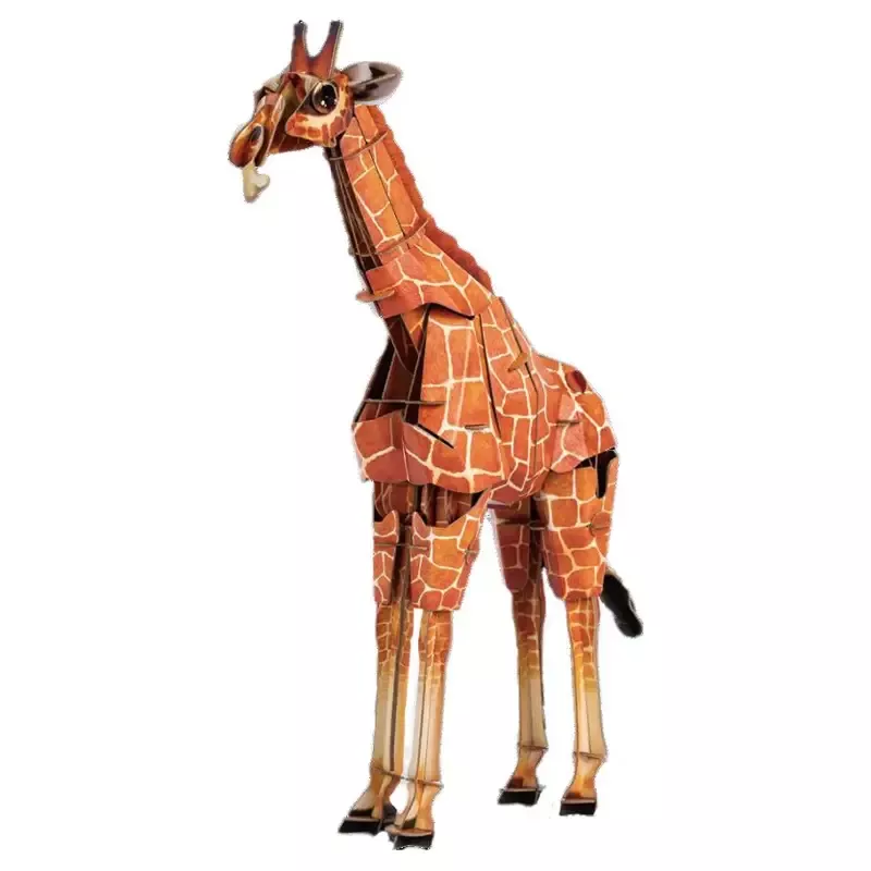 Giraffe 3D Craft Paper Puzzle