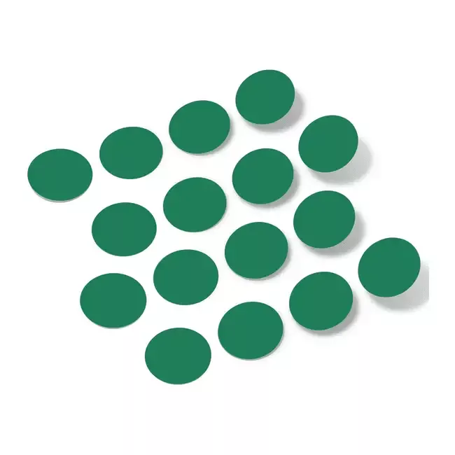 Green Polka Dot Circles Wall Decals