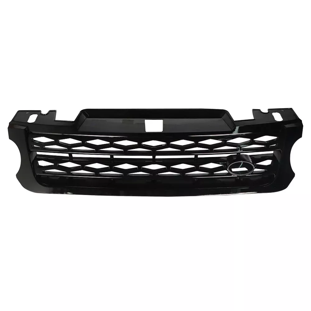 Grill Grille Bumper Replacement Upper Plastic For 2014-2017 Range Rover Sport Mesh