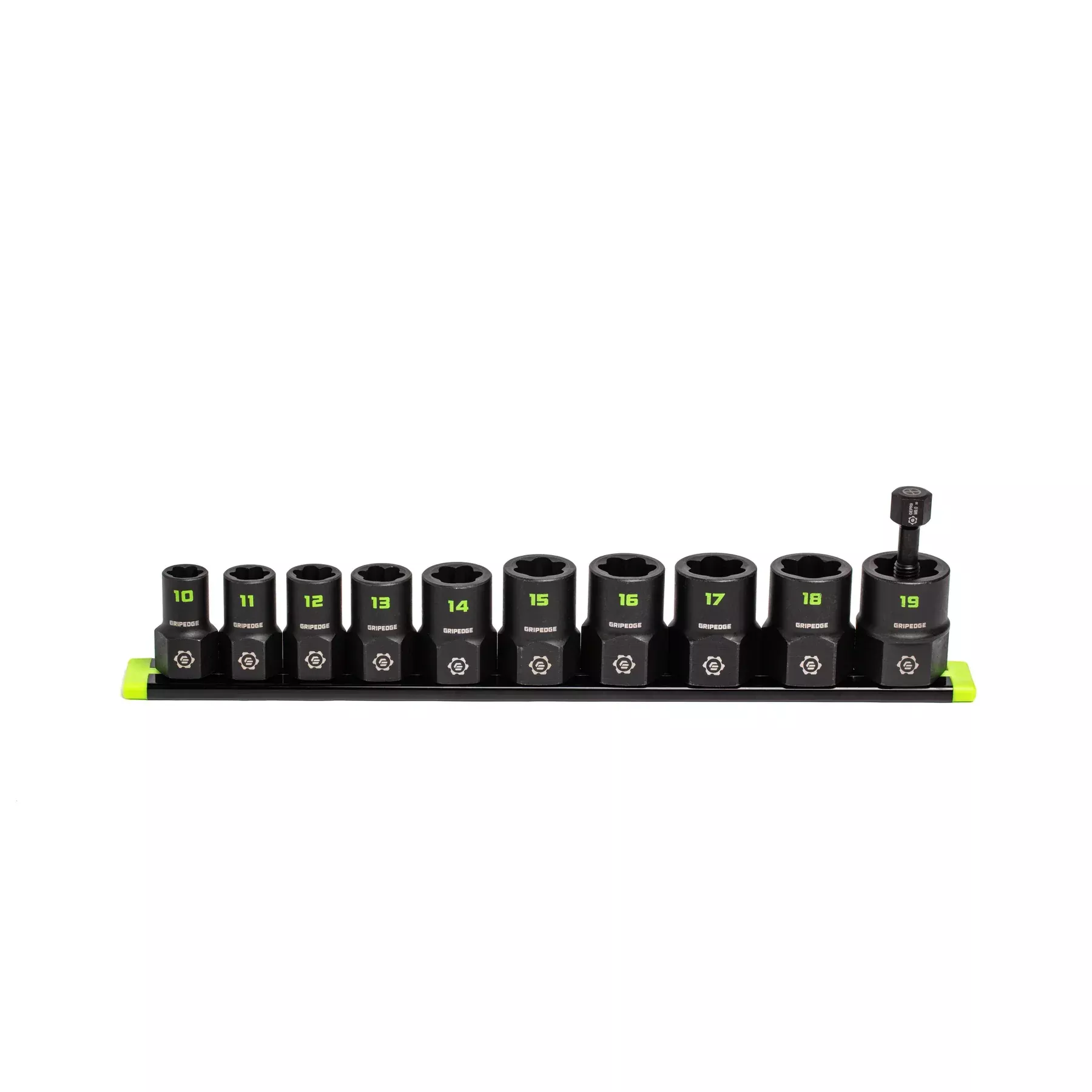 Grip Edge Tools XBM10S RPT Socket Extractor Set - 10-Pc 3/8" Dr Metric