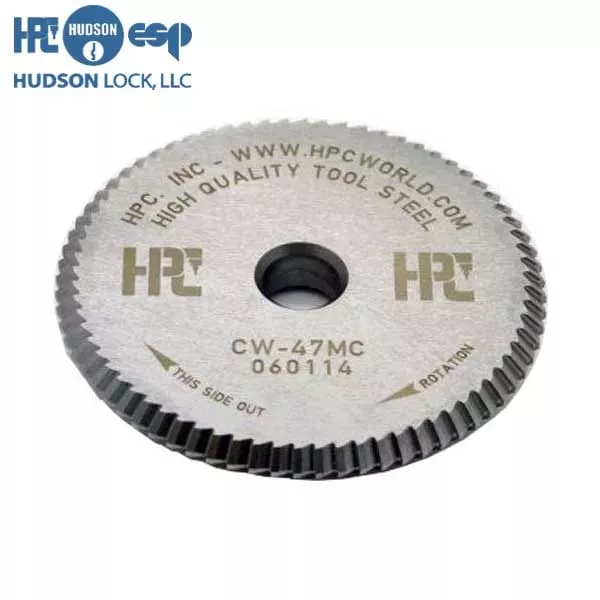 HPC - CW-47MC - Standard Cutter - For HPC Key Machines - 87º Angle