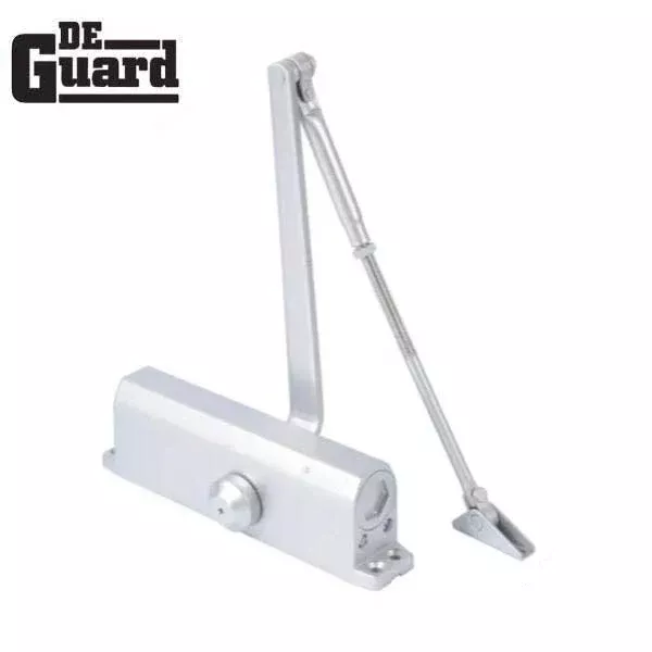Hydraulic Door Closer - Back Check Function - PA Bracket/Regular/Top Jamb - Size 4 - Satin Nickel - Grade 1