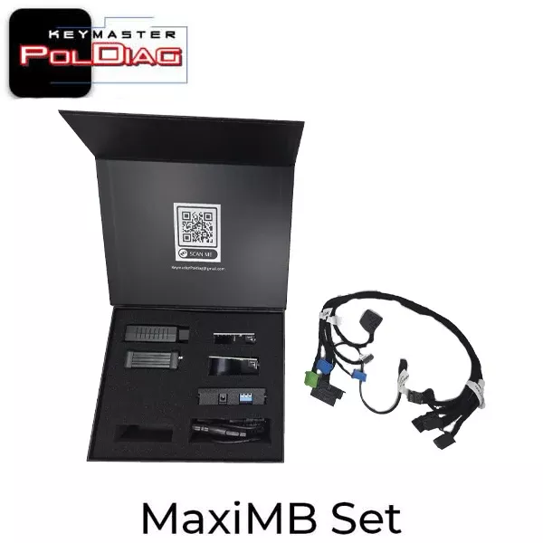 Keymaster Poldiag - Mercedes Benz Programmer - MaxiMB Set
