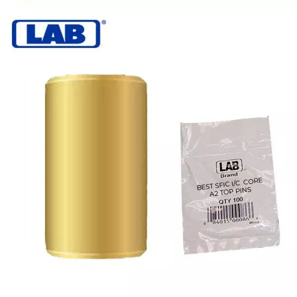 LAB - BEST A2 Top Pins - SFIC - I/C Core - PolyBag Pack of 100