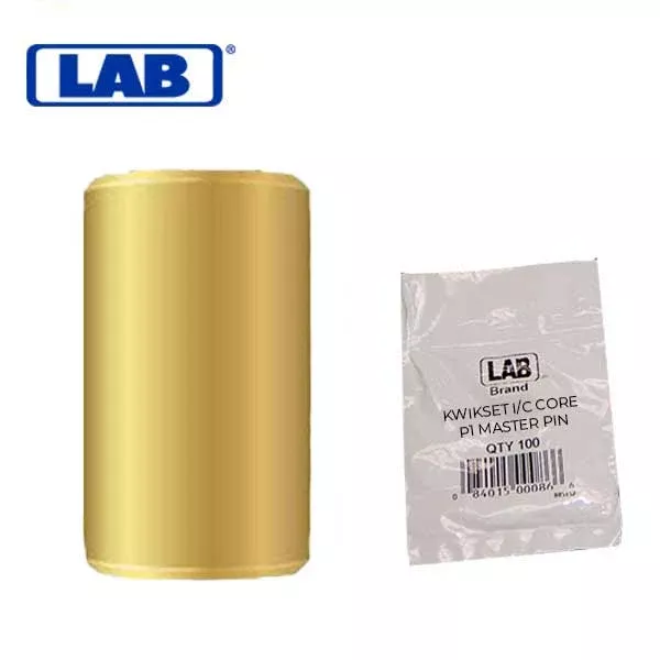 LAB - Kwikset Master Pins - P1 Master Pin - PolyBag Pack of 100